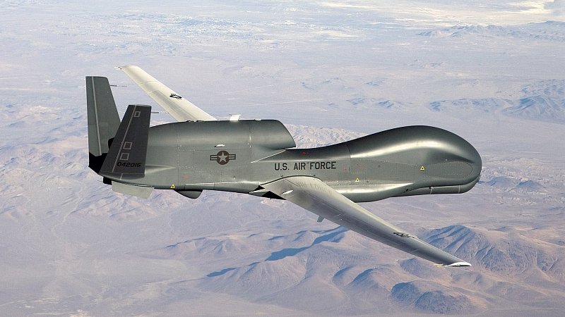 Стратегический разведывательный БПЛА RQ-4B Global Hawk, США
